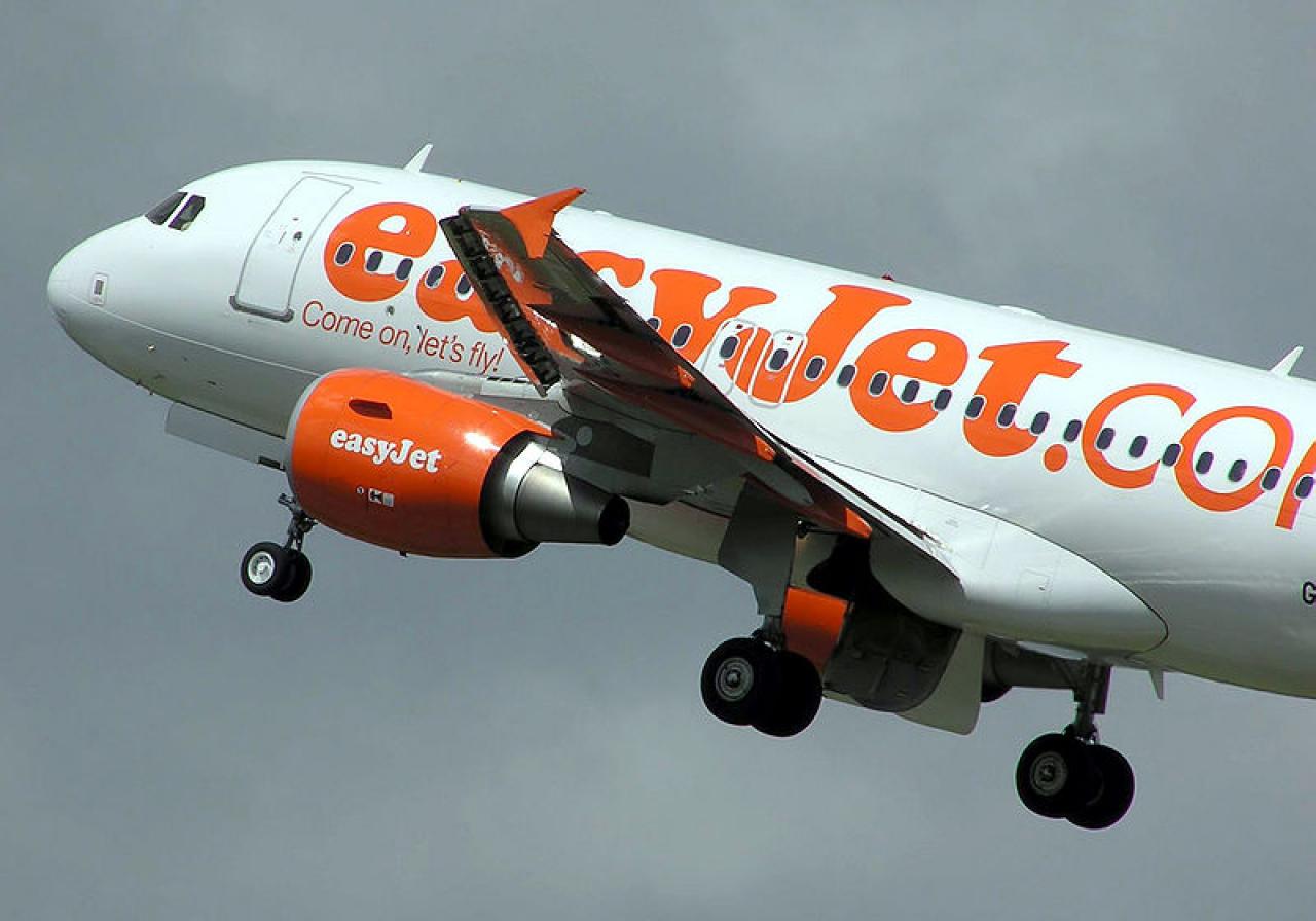 Easyjet left cheap item on plane